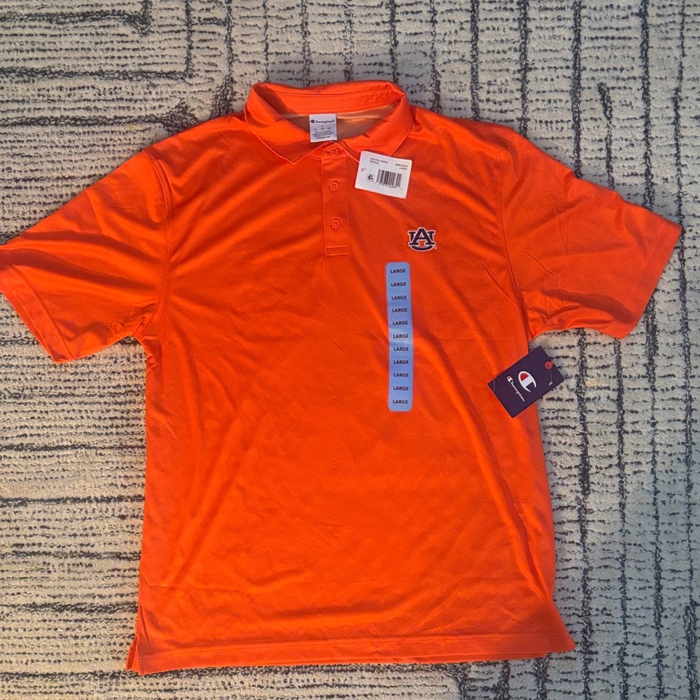 Champion Vibrant Orange Polo Shirt